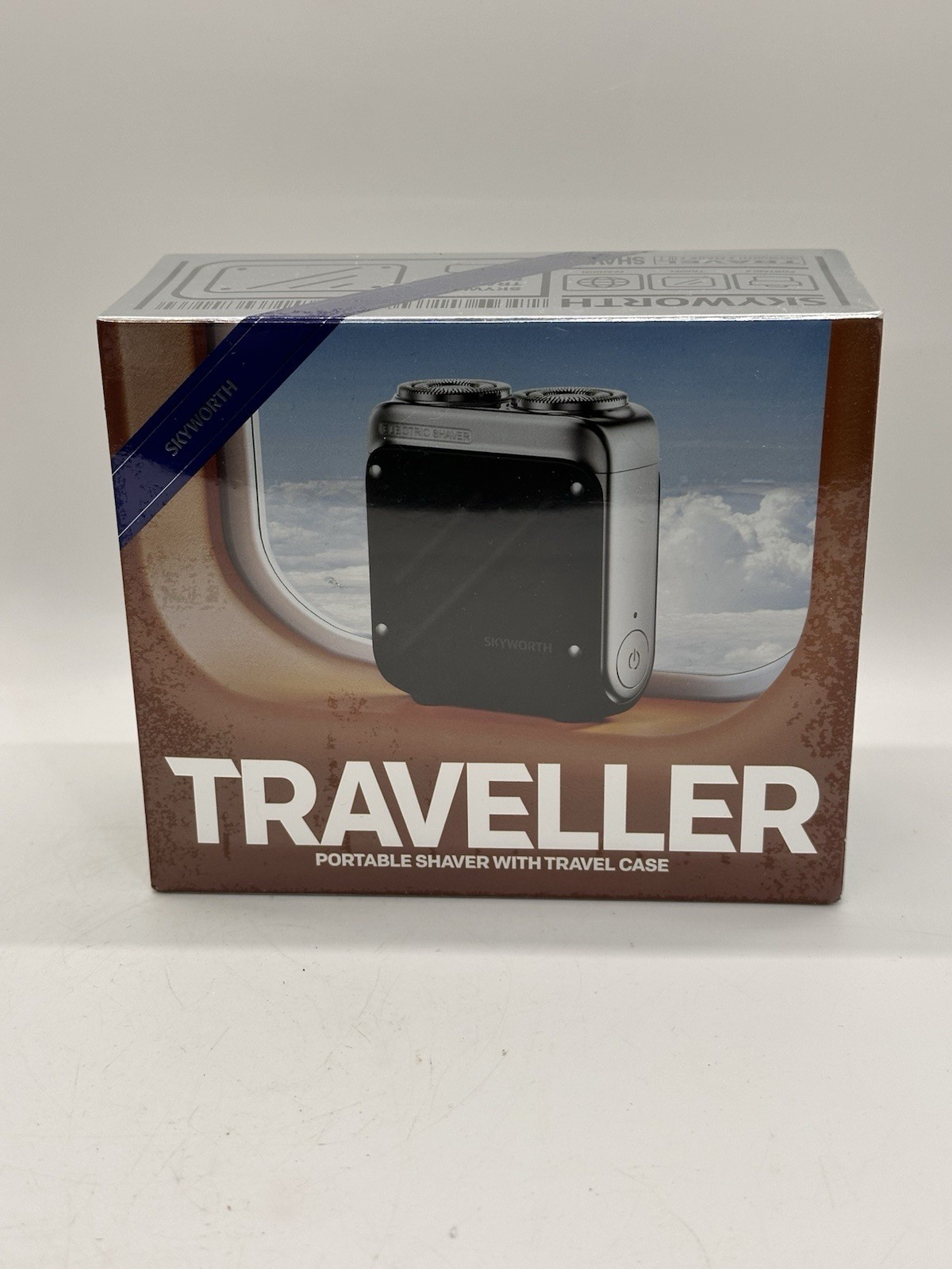 Skyworth Traveller Portable Electric Shaver Travel Case USB Rechargeable New