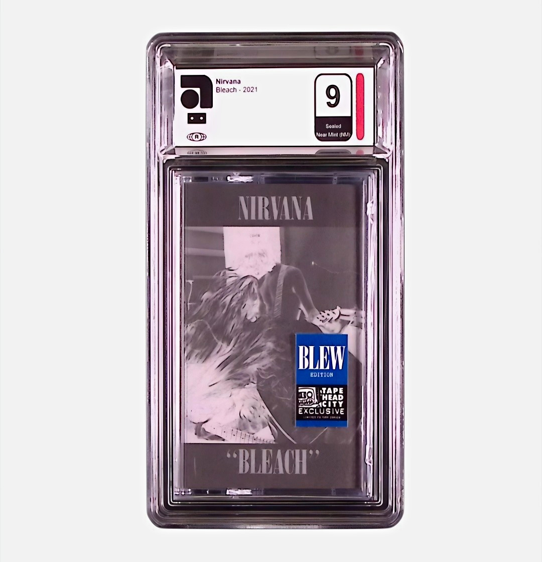 Nirvana Bleach The Blew Edition 2021 Limited Blue Cassette 1 of 1,989