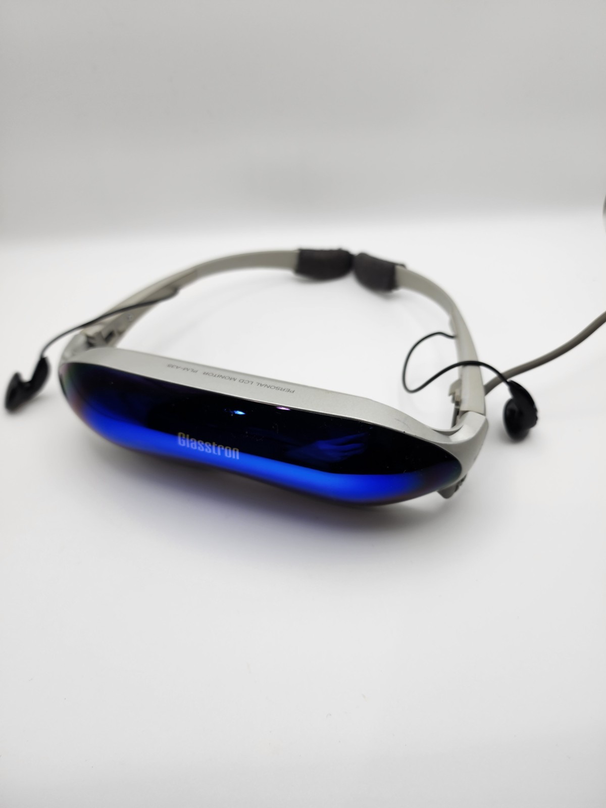 Vintage Sony Glasstron Personal LCD Monitor Headset PLM-A35 Cyberpunk - Untested