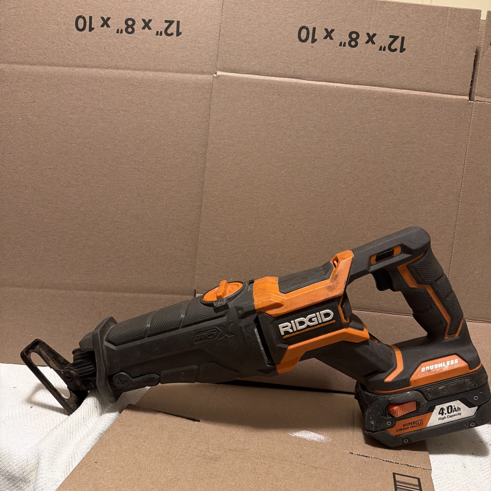 Ridgid Octane Gen5x Brushless R8643 18V Reciprocating Saw Ridgid Octane Gen5x Brushless R8643 18V Reciprocating Saw