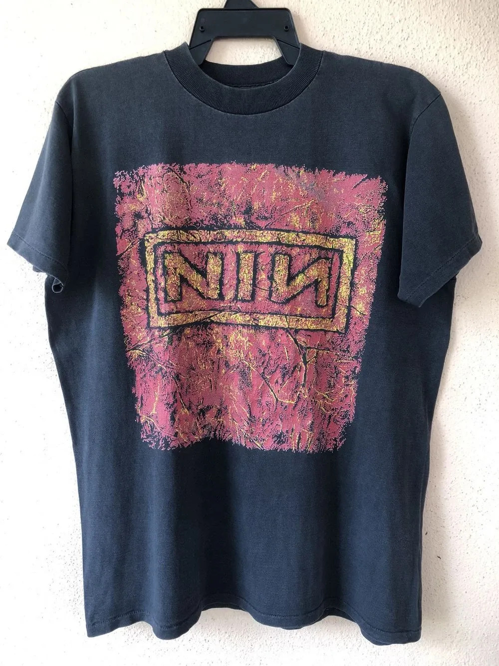 Vtg 90\'s NINE INCH NAILS Closer Tour Black Unisex Tshirt S-5XL KH11688