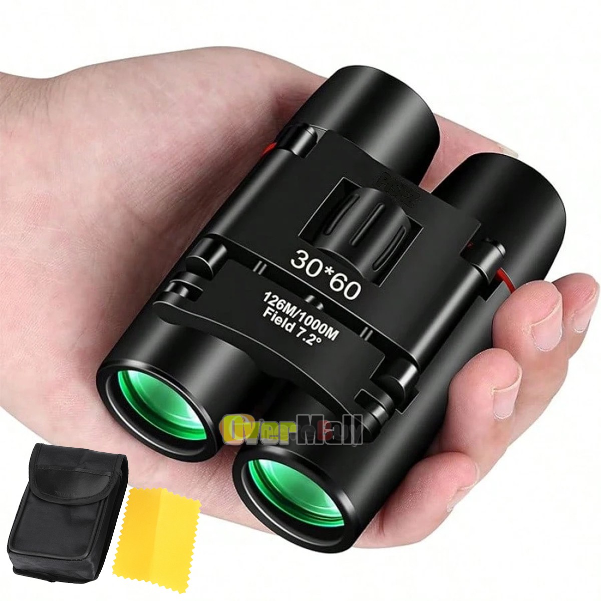 Binoculars 30x60 Zoom Outdoor Travel Compact Folding Telescope Hunting Day/Night
