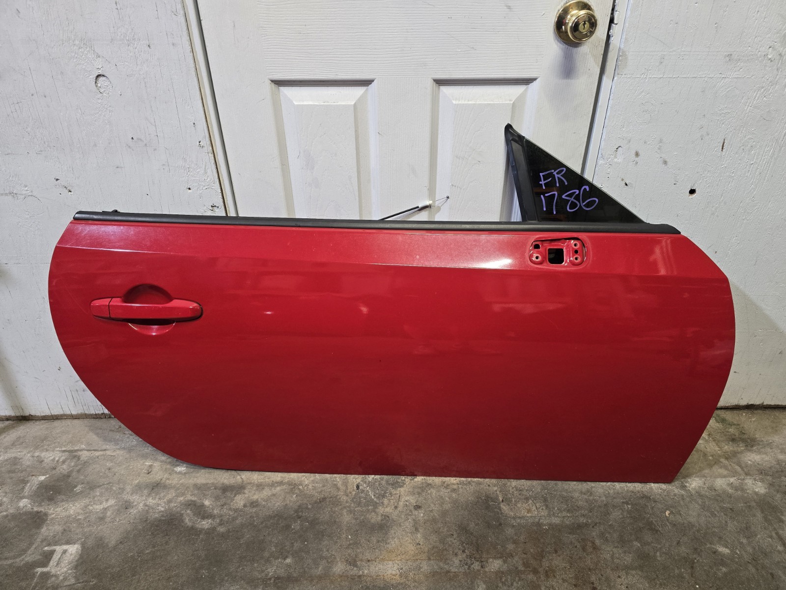 2013-2021 TOYOTA SUBARU SCION FRS BRZ 86 RIGHT PASSENGER DOOR COMPLETE RED