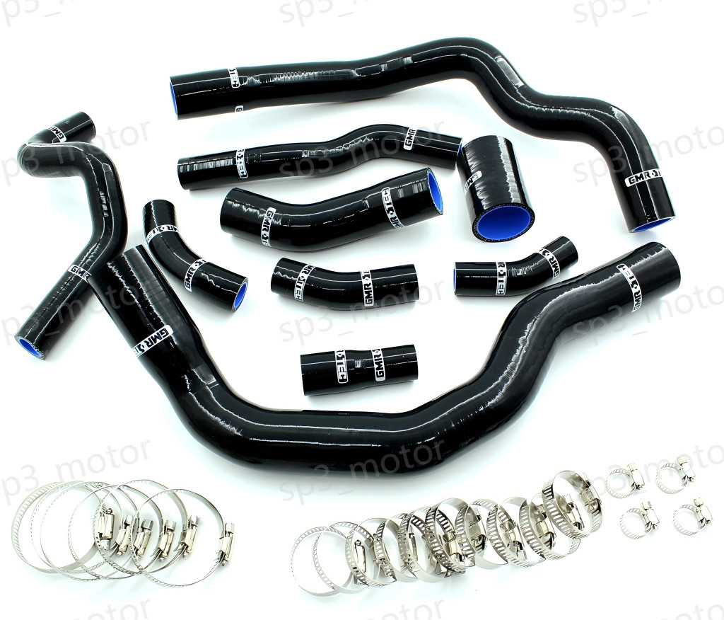 For 2002-2006 2005 Mini Cooper S R52 R53 Silicone Radiator & Heater Hose Kit Set
