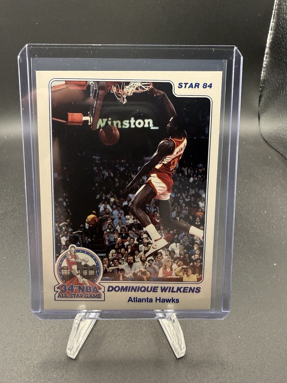 1984 Star - Slam Dunk Championship DOMINIQUE WILKENS #9
