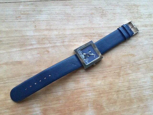 Vintage AKTEO Sorciere Witch Square Watch JC Mareschal RARE Designer French