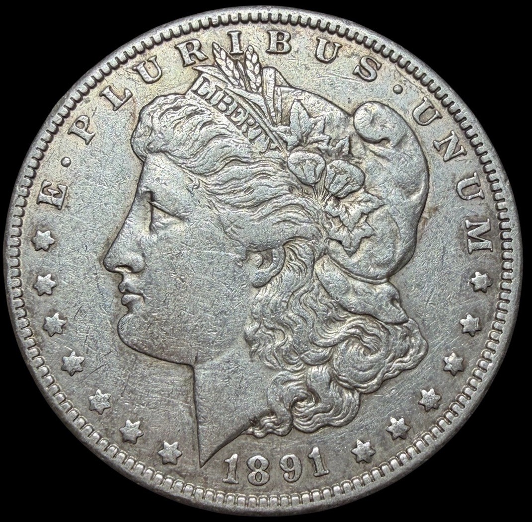 1891-CC Morgan Silver $1 Dollar Carson City Mint -XF 1891-CC Morgan Silver $1 Dollar Carson City Mint -XF