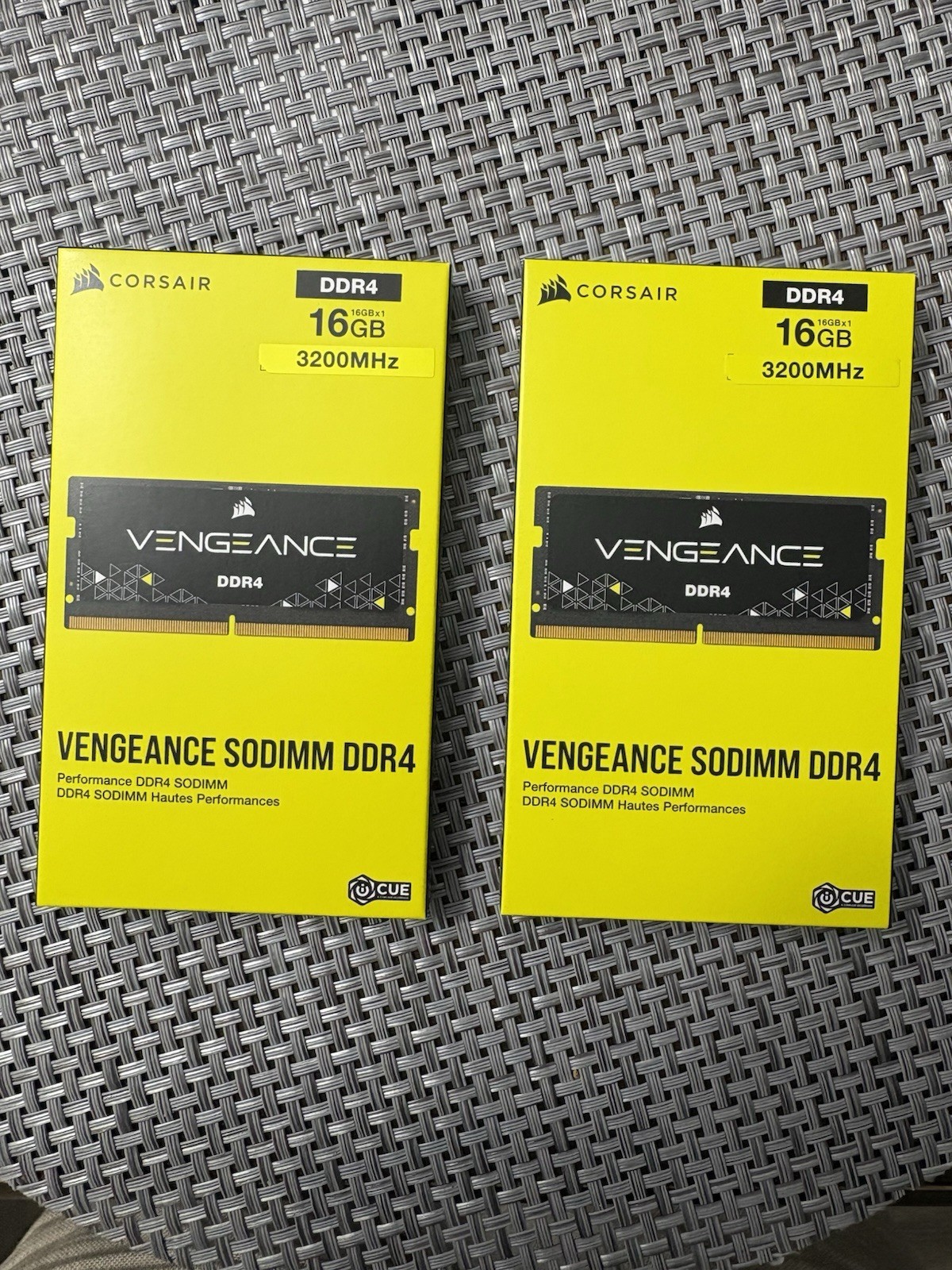Corsair Vengance DDR4 3200 MHz Sodimm 32 Giga (2*16) CMSX 16GX4M1A3200C22
