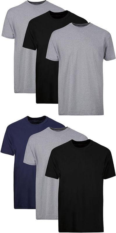 Hanes Men's Undershirt Packs, Stay-Tucked Soft Cotton Undershirts, Best...