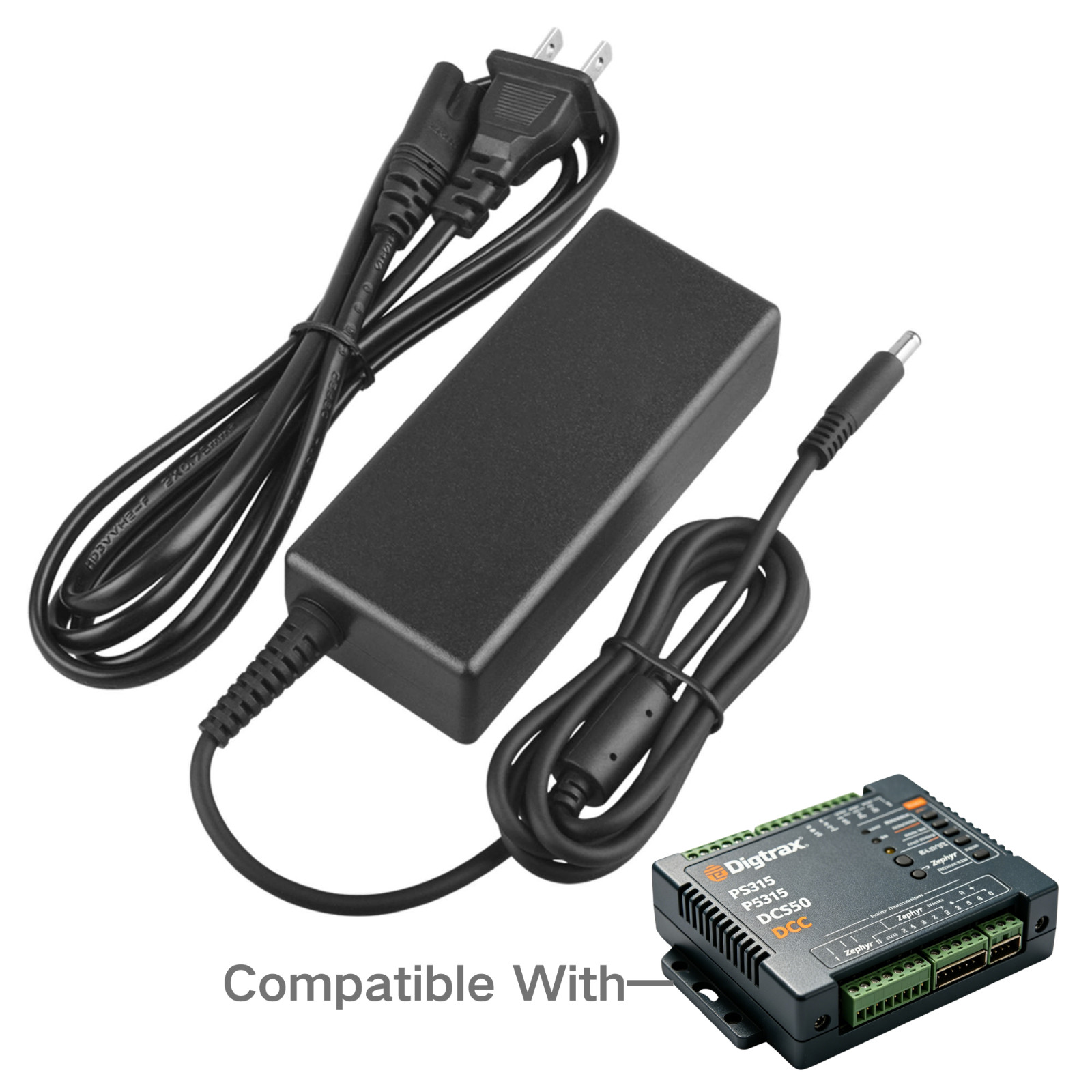 AC/DC Adapter For Digitrax PS315 P5315 DCS50 Zephyr DCC Power Supply