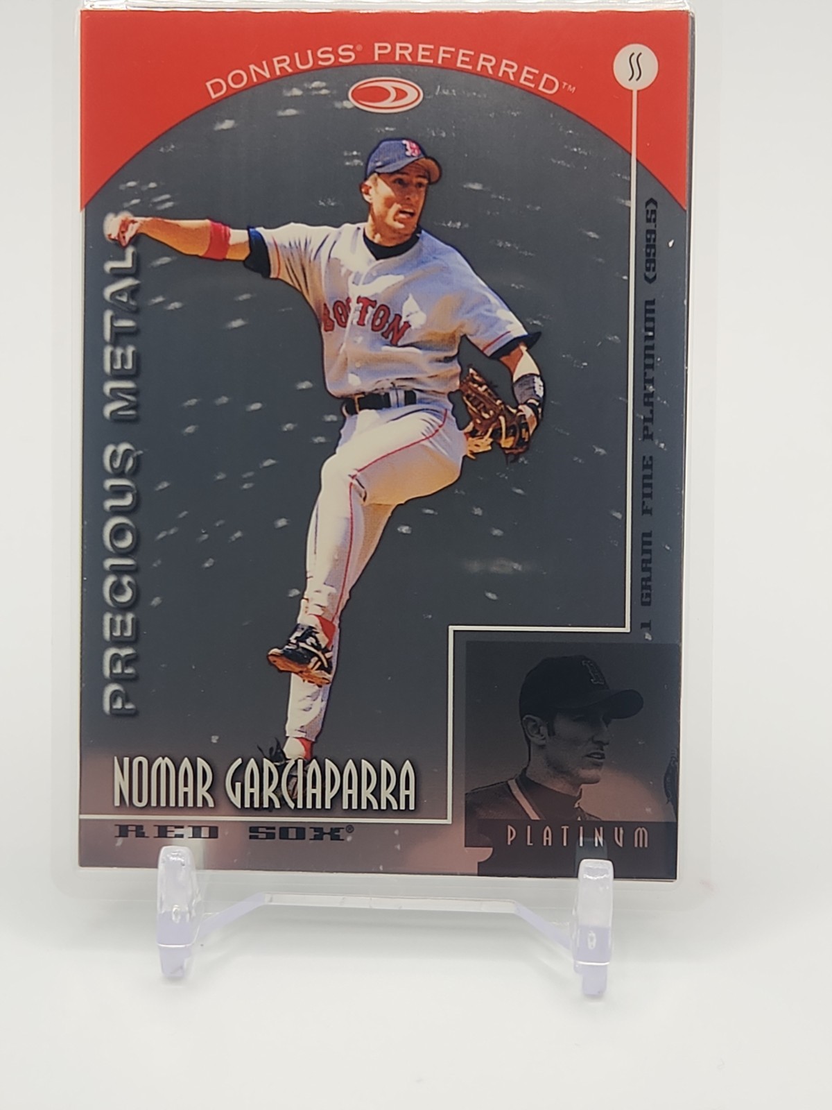 NOMAR GARCIAPARRA 1998 Donruss Preferred Precious Metal Platinum REDSOX #READ# NOMAR GARCIAPARRA 1998 Donruss Preferred Precious Metal Platinum REDSOX #READ#