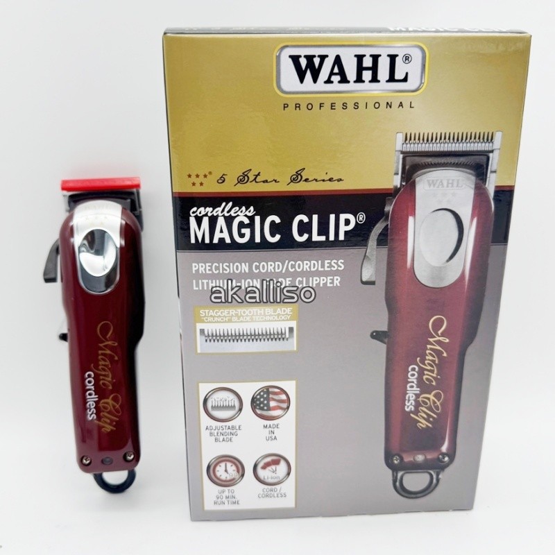 Wahl Professional 8148 5-Star Series Cordless Magic Clip Cord / Cordless Clipper
