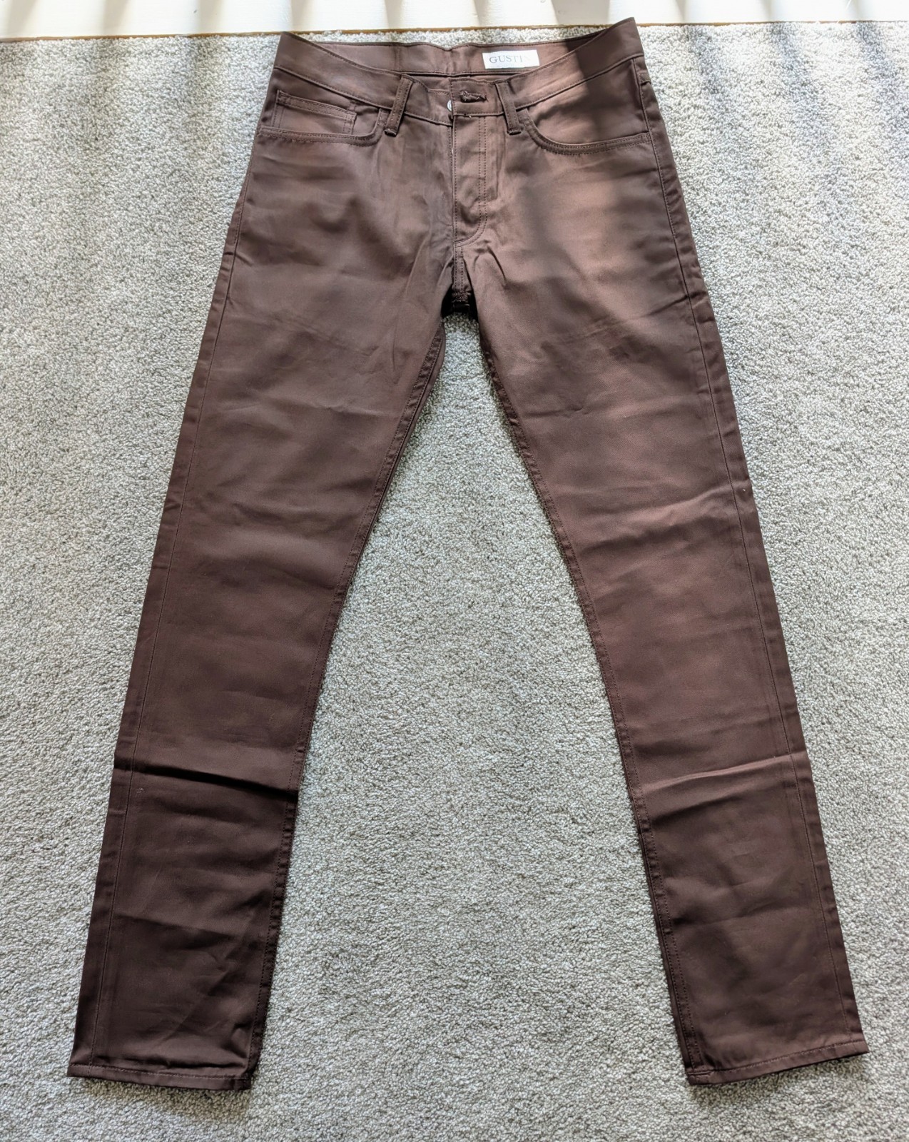 Gustin Slim Fit Denim Jeans #436 CLASSIC TWILL 5 POCKET - OAK - 33 Slim