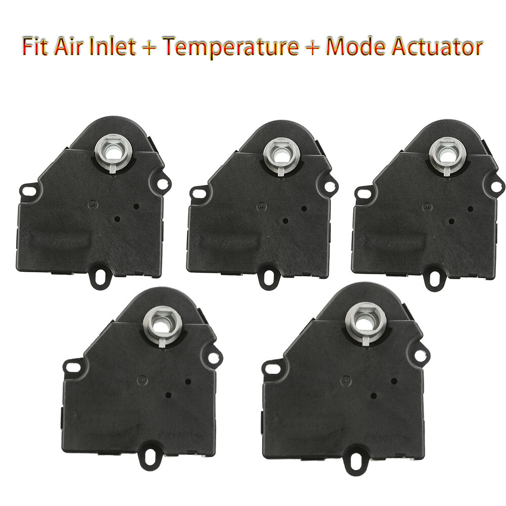 5x HVAC Heater Air Door Actuator Kit for 2008 2009 2010 2011 12 Buick Enclave 5x HVAC Heater Air Door Actuator Kit for 2008 2009 2010 2011 12 Buick Enclave