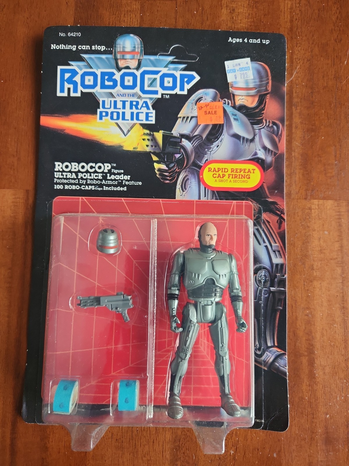 Vintage 1988 Kenner RoboCop Ultra Police Action Figure Original Rare Collectible Vintage 1988 Kenner RoboCop Ultra Police Action Figure Original Rare Collectible