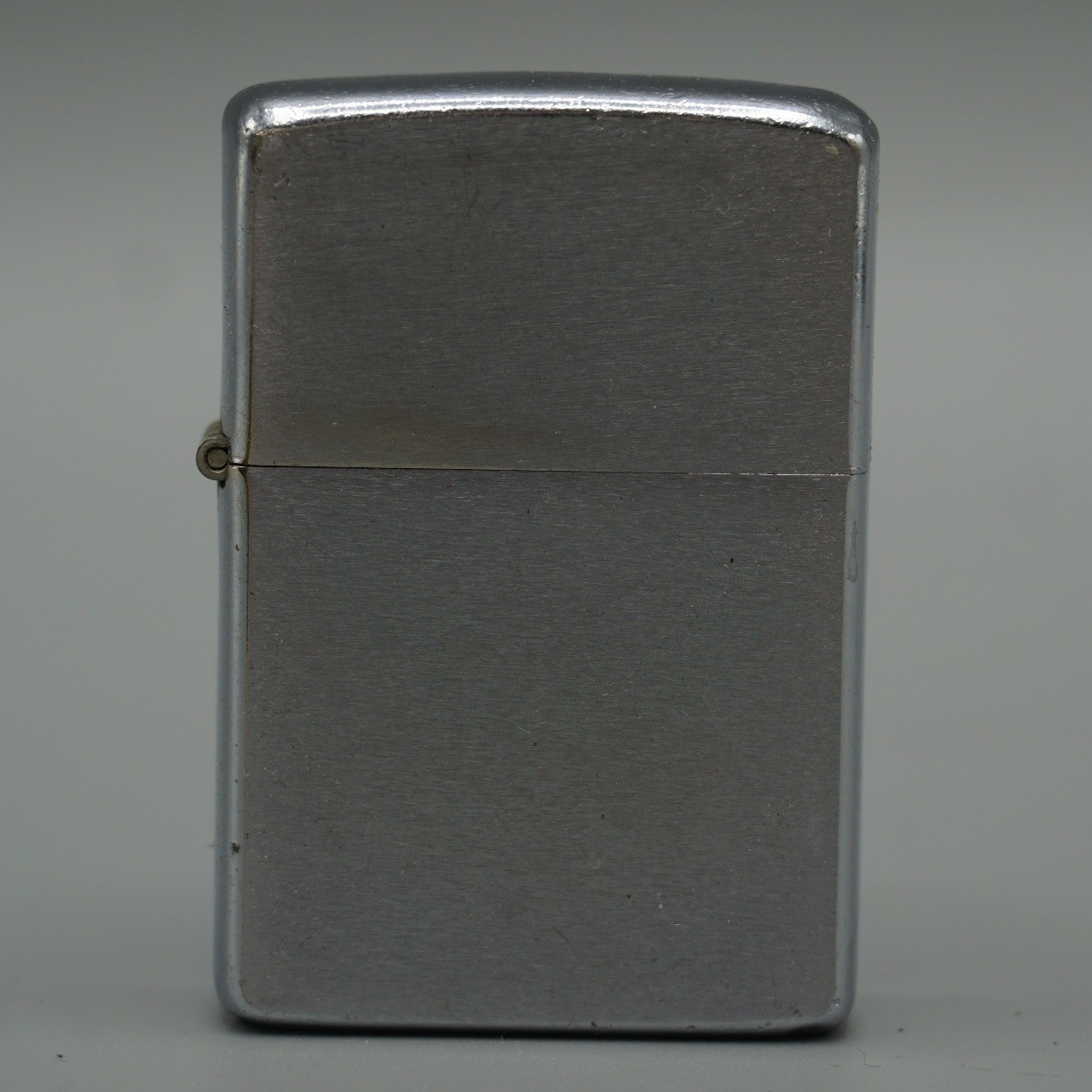Vintage Zippo Lighter Brushed Chrome Pat 2517191 Bradford PA 1950s/60s Windproof
