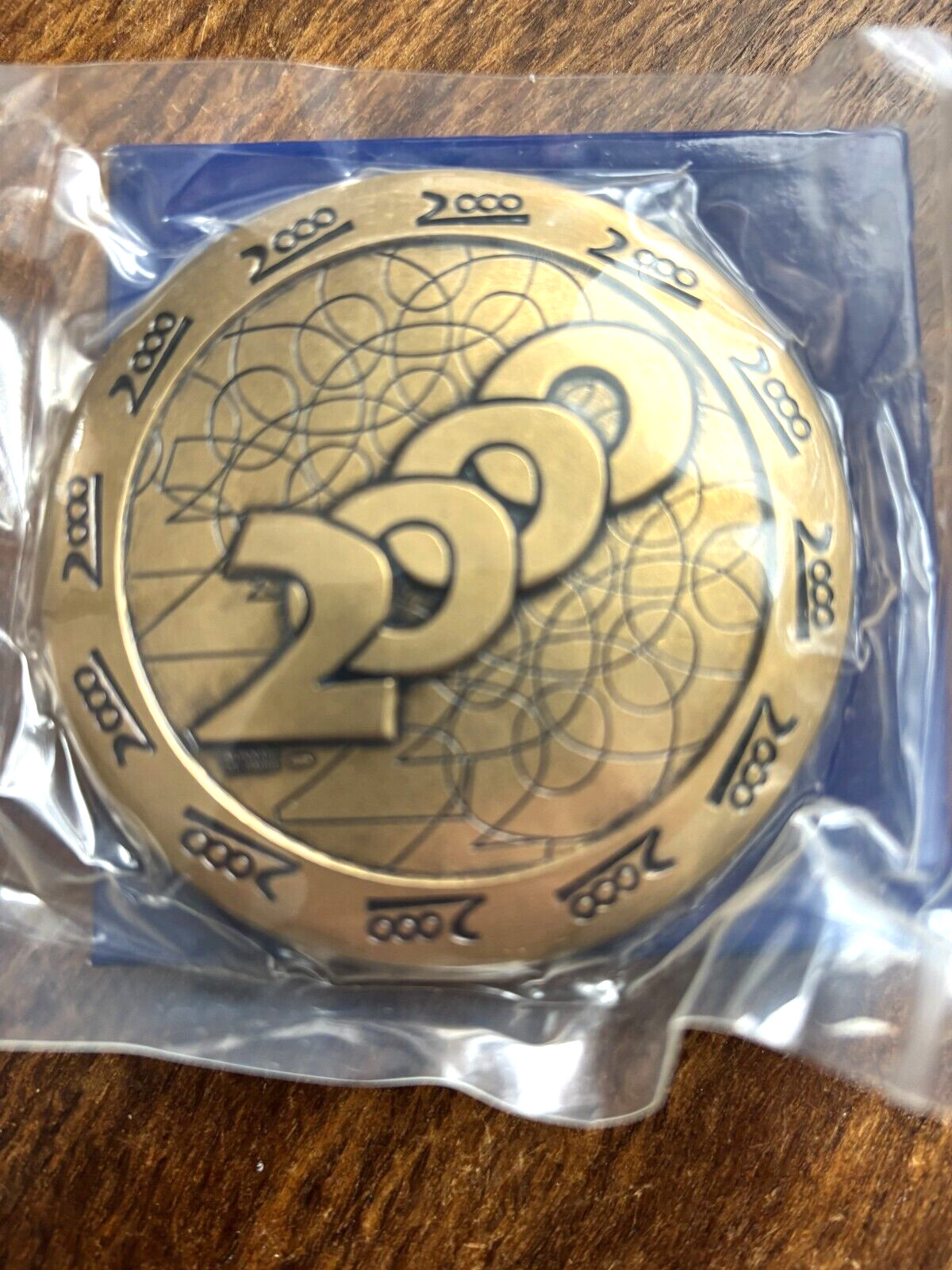 CALENDER,FRANCE, MONNAIE DE PARIS, BRONZE, NEW CENTURY 2000
