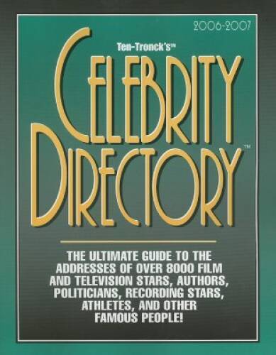 Ten-Troncks Celebrity Directory - Paperback - GOOD