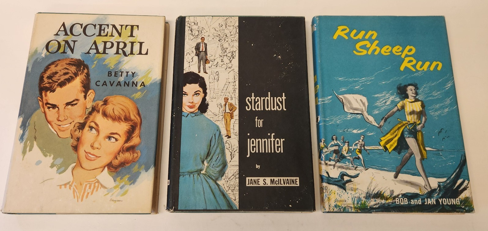 1950s/60s VTG Teen Romance Hardcover Books Lot of 3 Young Adult Girls Fiction