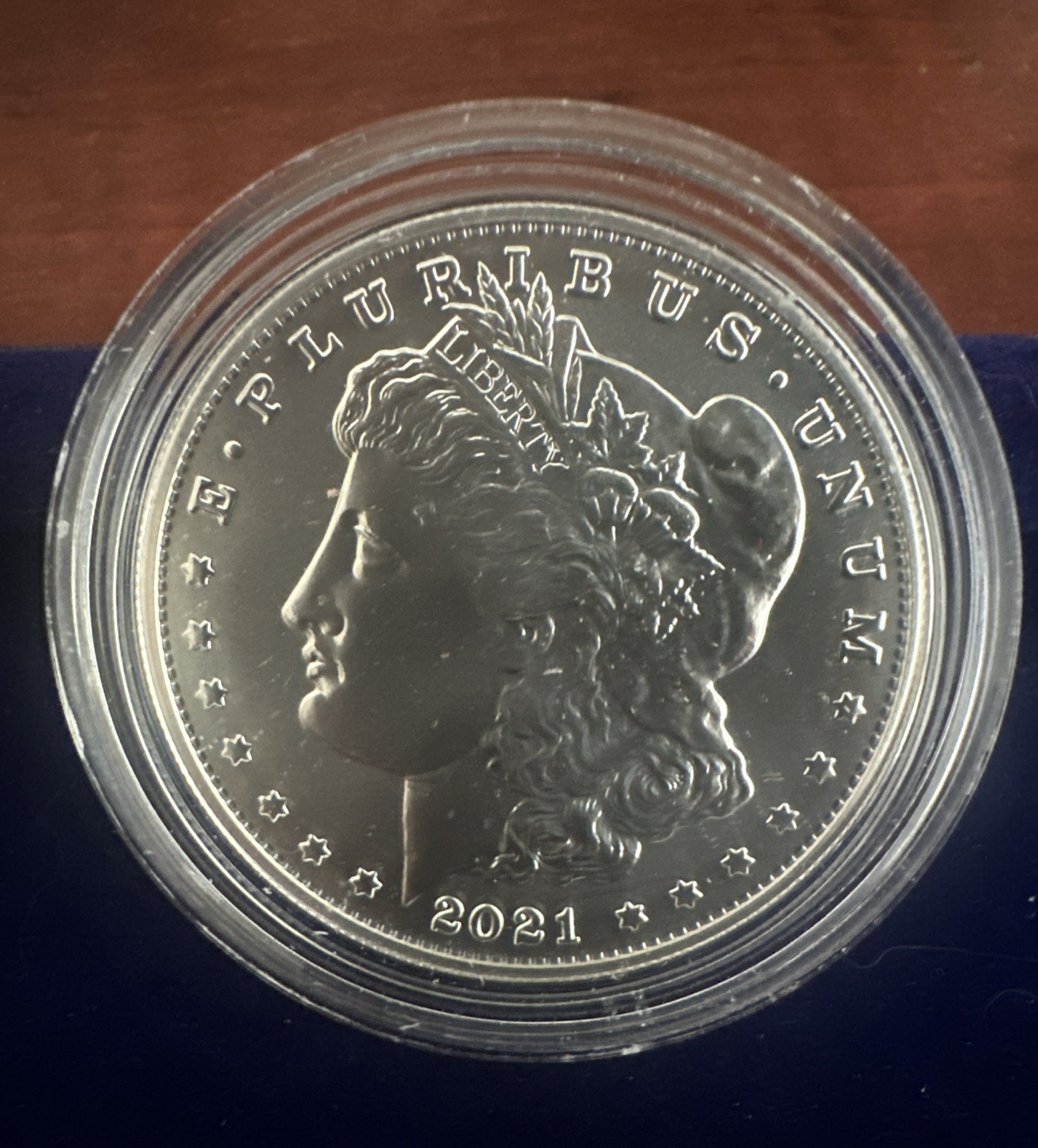 2021-O Morgan Silver Dollar New Orlean\'s Mint Mark US Mint Uncirculated .999