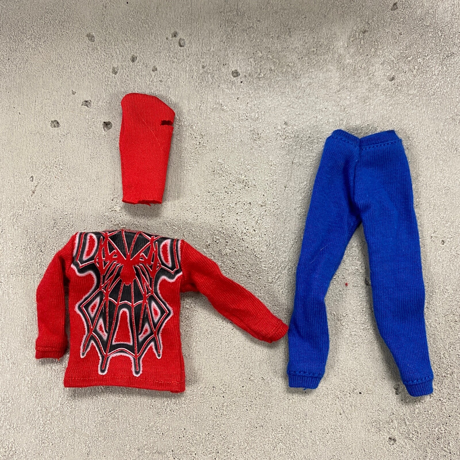 PB-PPHS-SET: 1/12 Human Spider Outfit for 6\ PB-PPHS-SET: 1/12 Human Spider Outfit for 6\