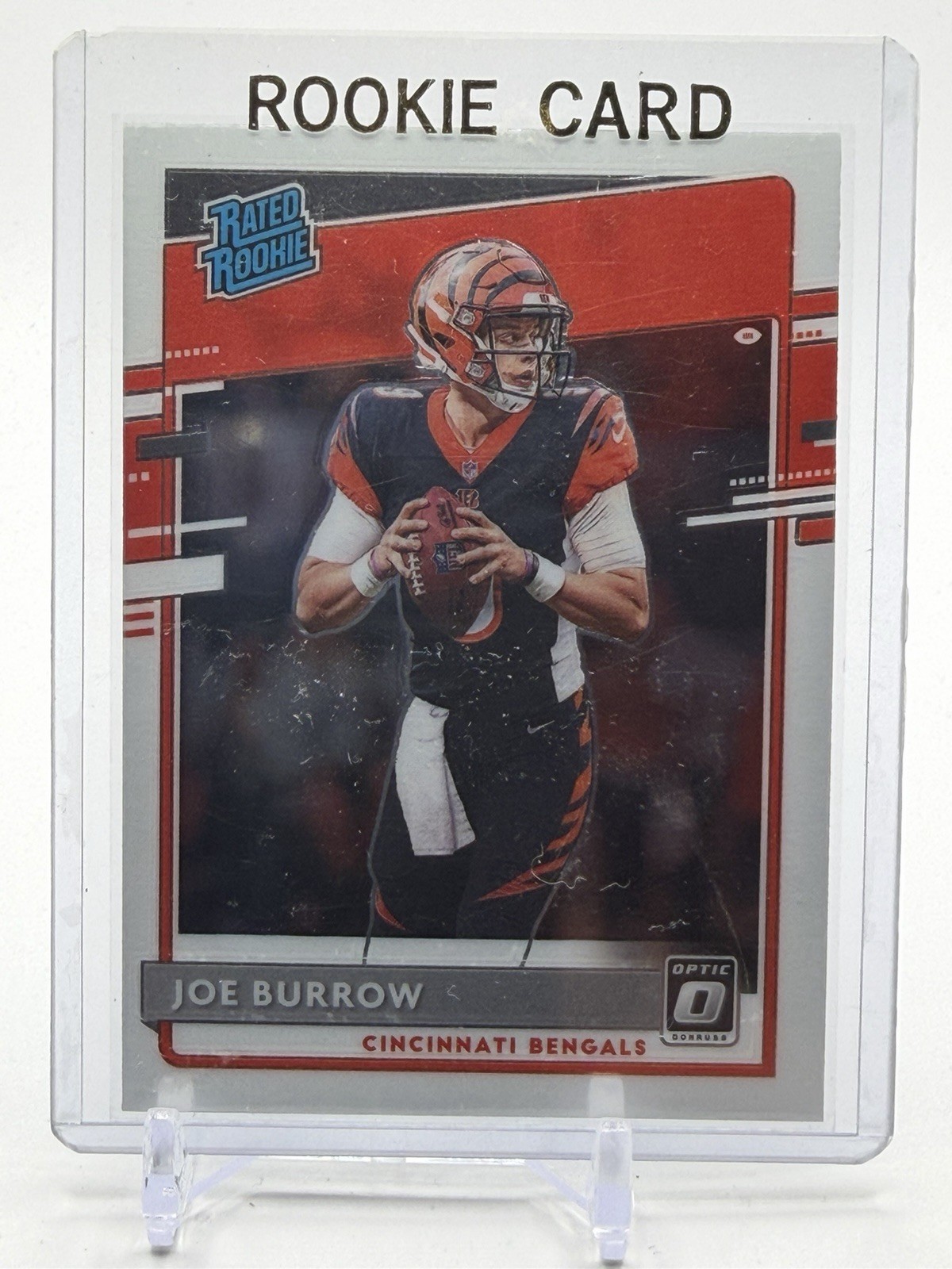 Panini 2020 Donruss Optic Rated Rookies Joe Burrow Rookie #151 Bengals NFL