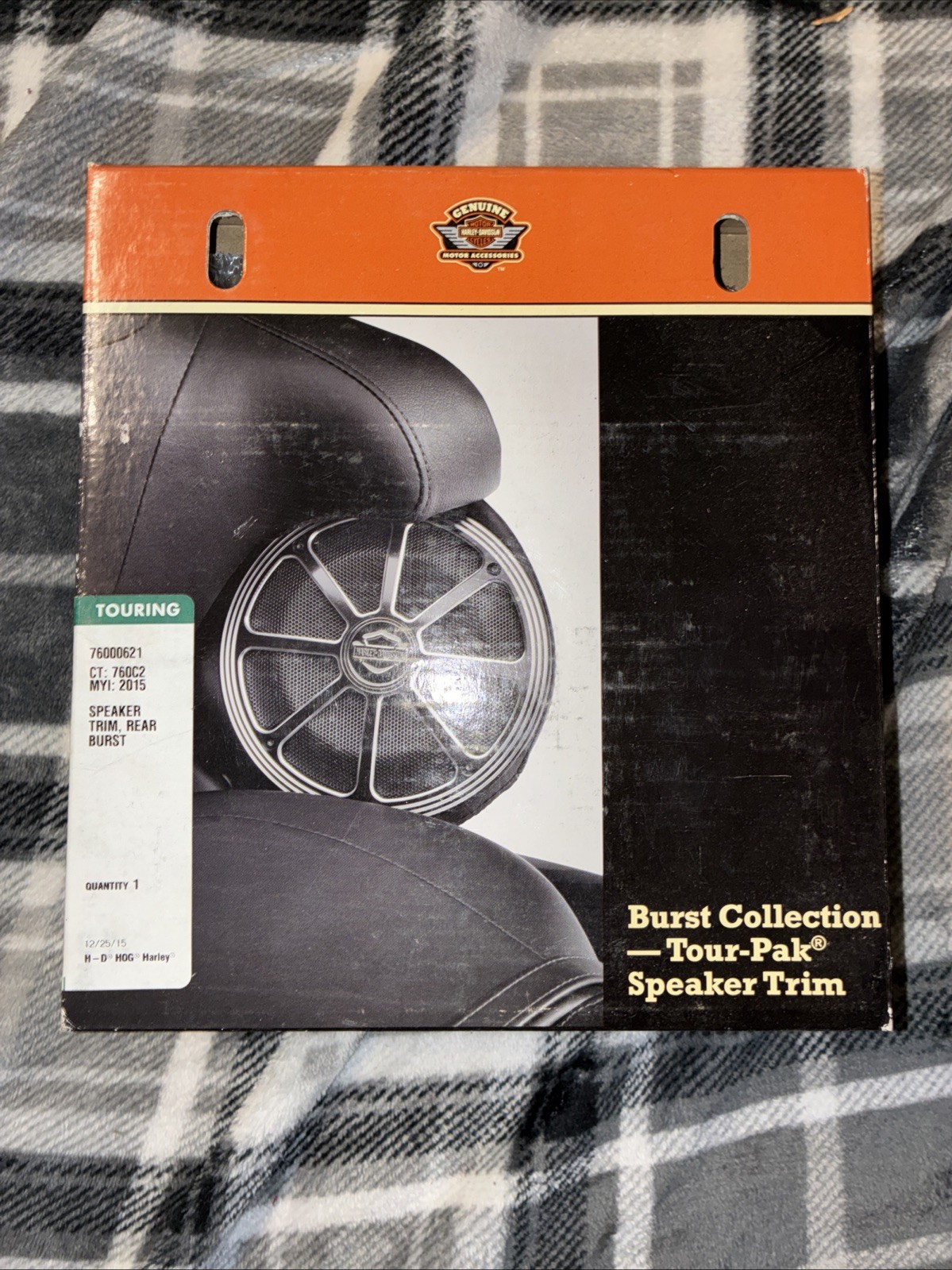 Harley Davison Burst Collection  Tour-pac Speaker Trim 76000621