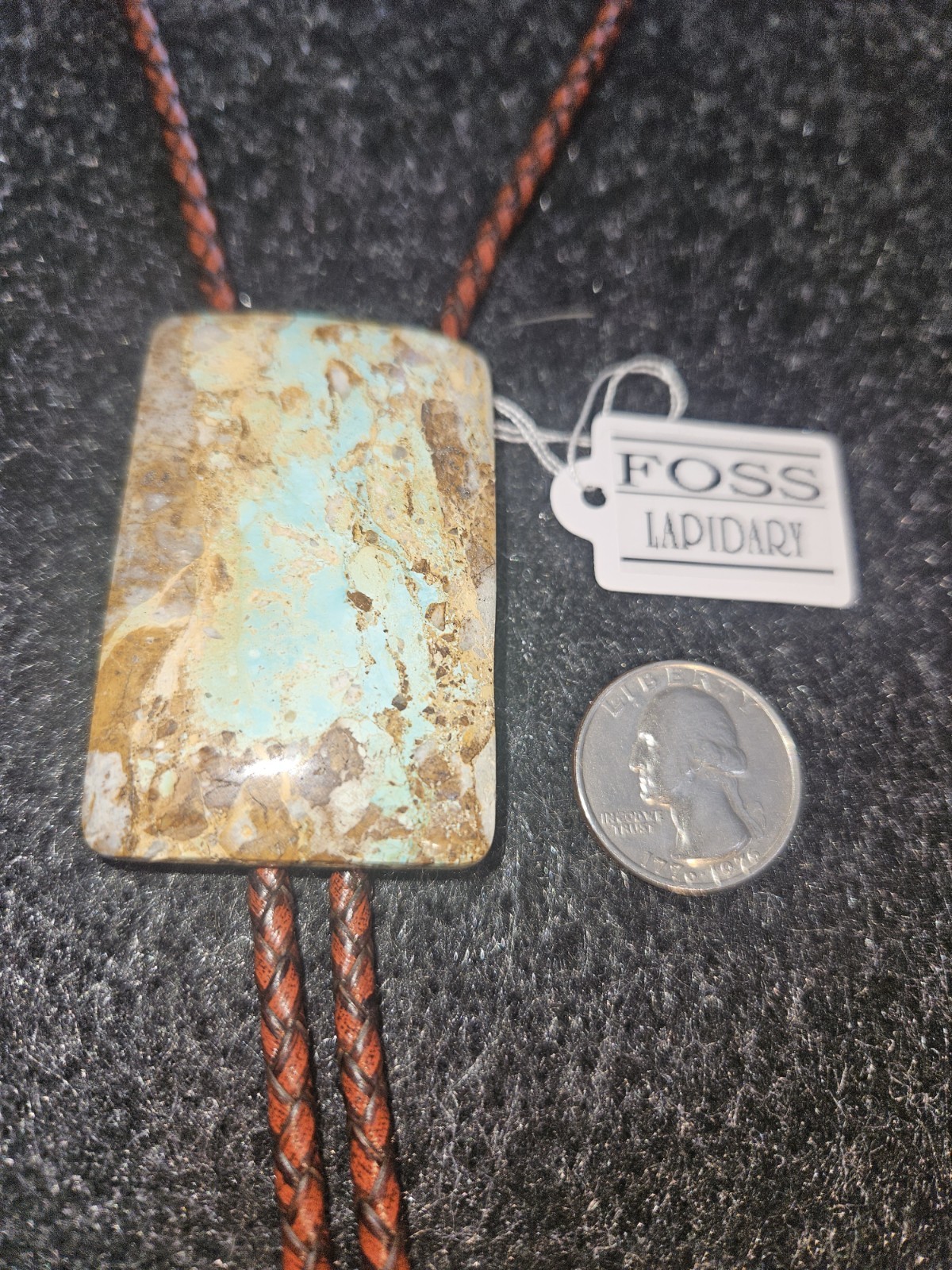 Gorgeous Royston Turquoise Bolo Tie