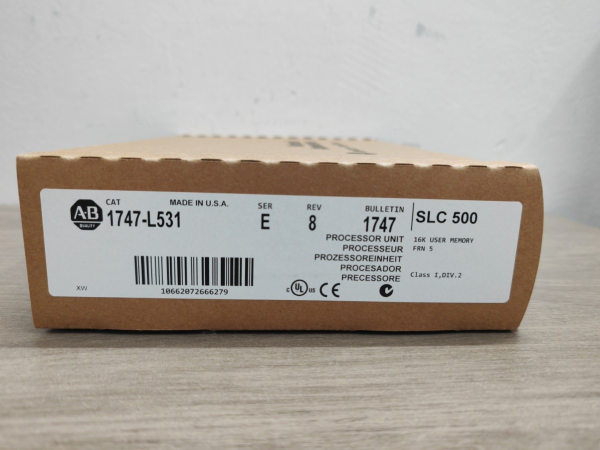 New Allen Bradley AB 1747-L531 SER E SLC 500 5/03 CPU Processor Unit 1747L531