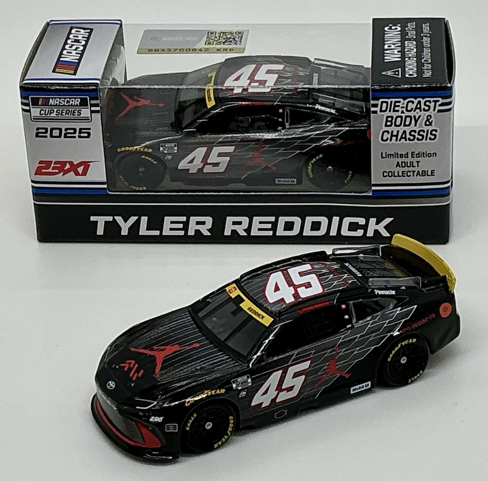 2025 1/64 #45 Tyler Reddick “Jordan Brand AJ40” Camry Limited Edition SD Ship