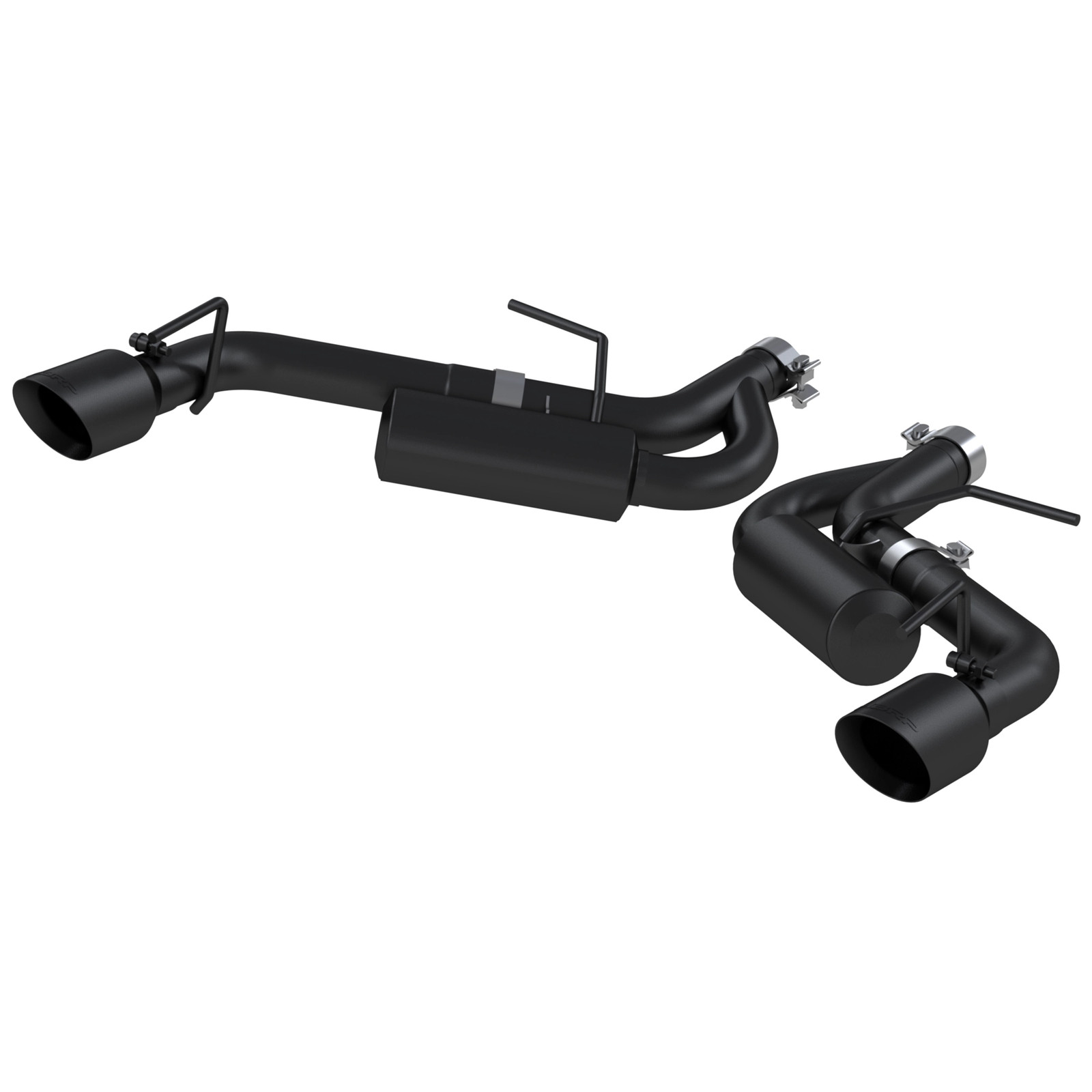 MBRP S7038BLK Black Axle Back Exhaust System Kit for 2016-2024 Camaro 2.0L 3.6L