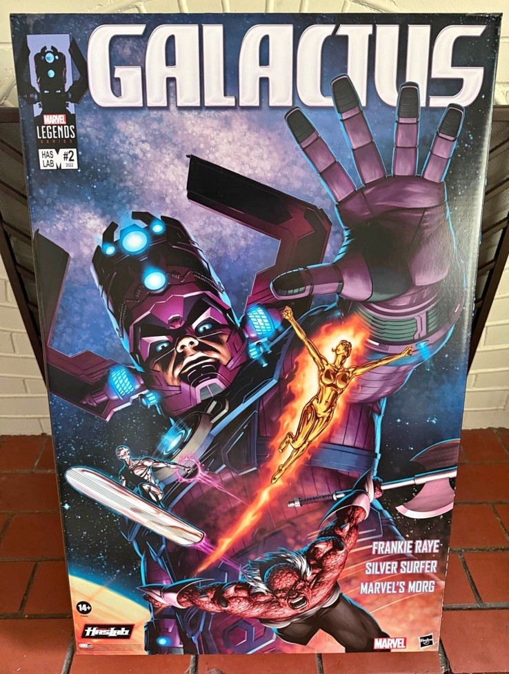 Marvel Legends Haslab Galactus w/ Box Complete with all tiers
