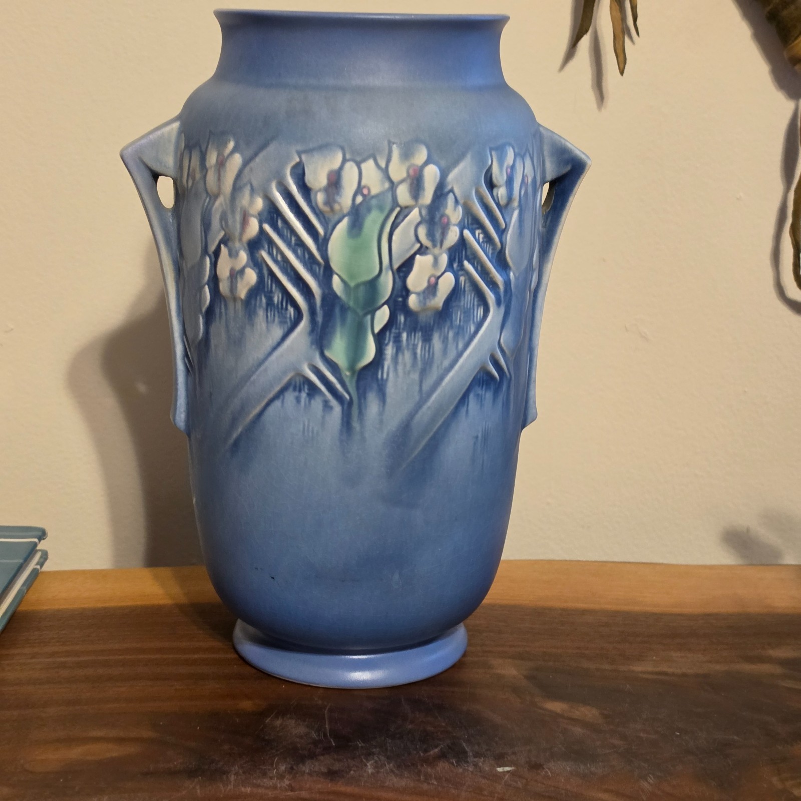 Roseville Pottery Clemana 757-10 AWESOME COLOR FACTORY MINT Roseville Pottery Clemana 757-10 AWESOME COLOR FACTORY MINT