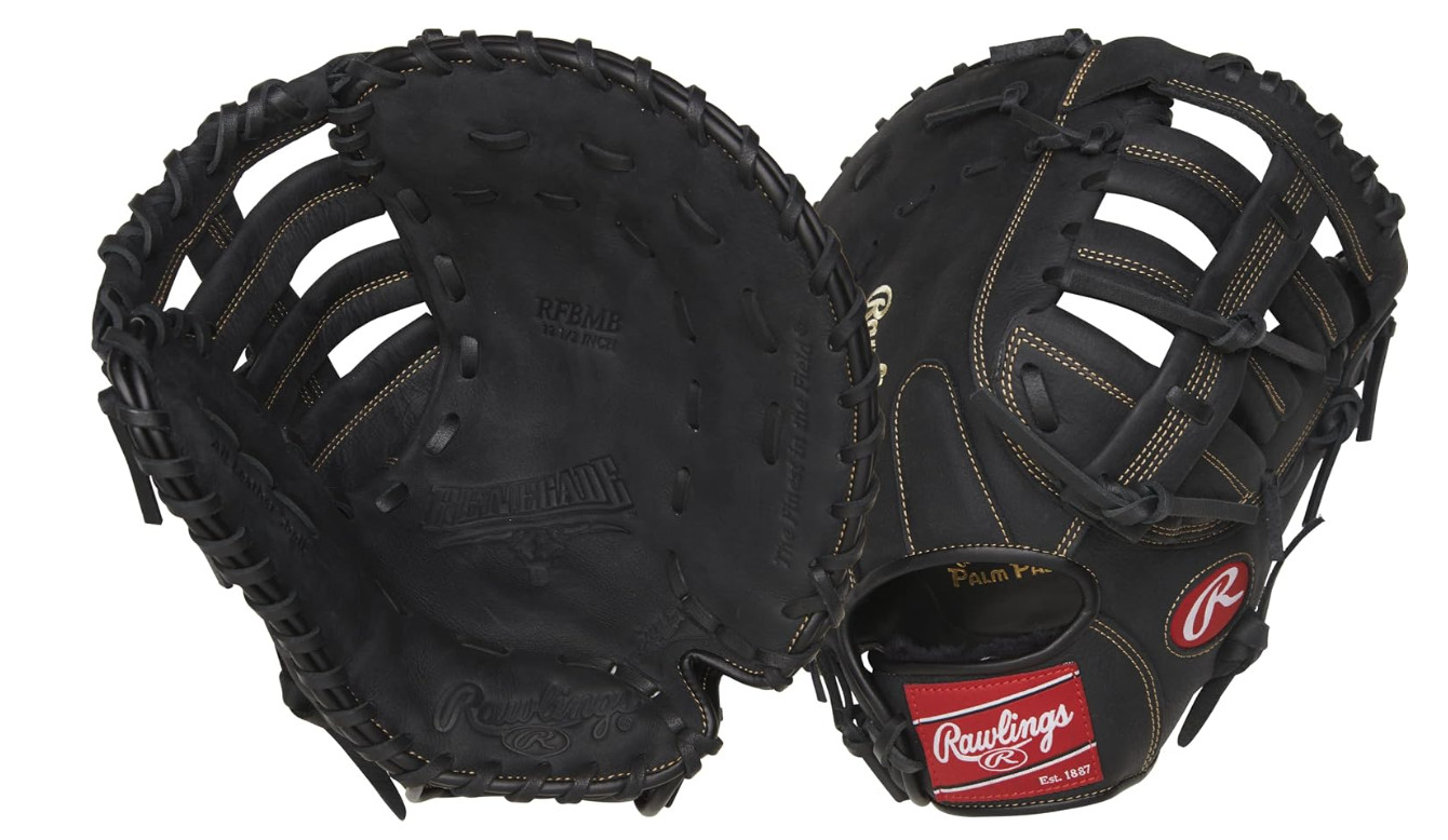 Rawlings | RENEGADE Baseball First Base Glove | Left Hand Throw | 12.5\ Rawlings | RENEGADE Baseball First Base Glove | Left Hand Throw | 12.5\