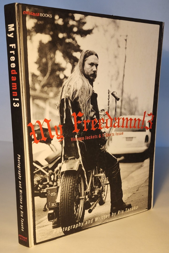 2005 RIN TANAKA \'MY FREEDAMN  3\' SIGNED  VINTAGE T-SHIRT, JACKETS BIKER SURFER