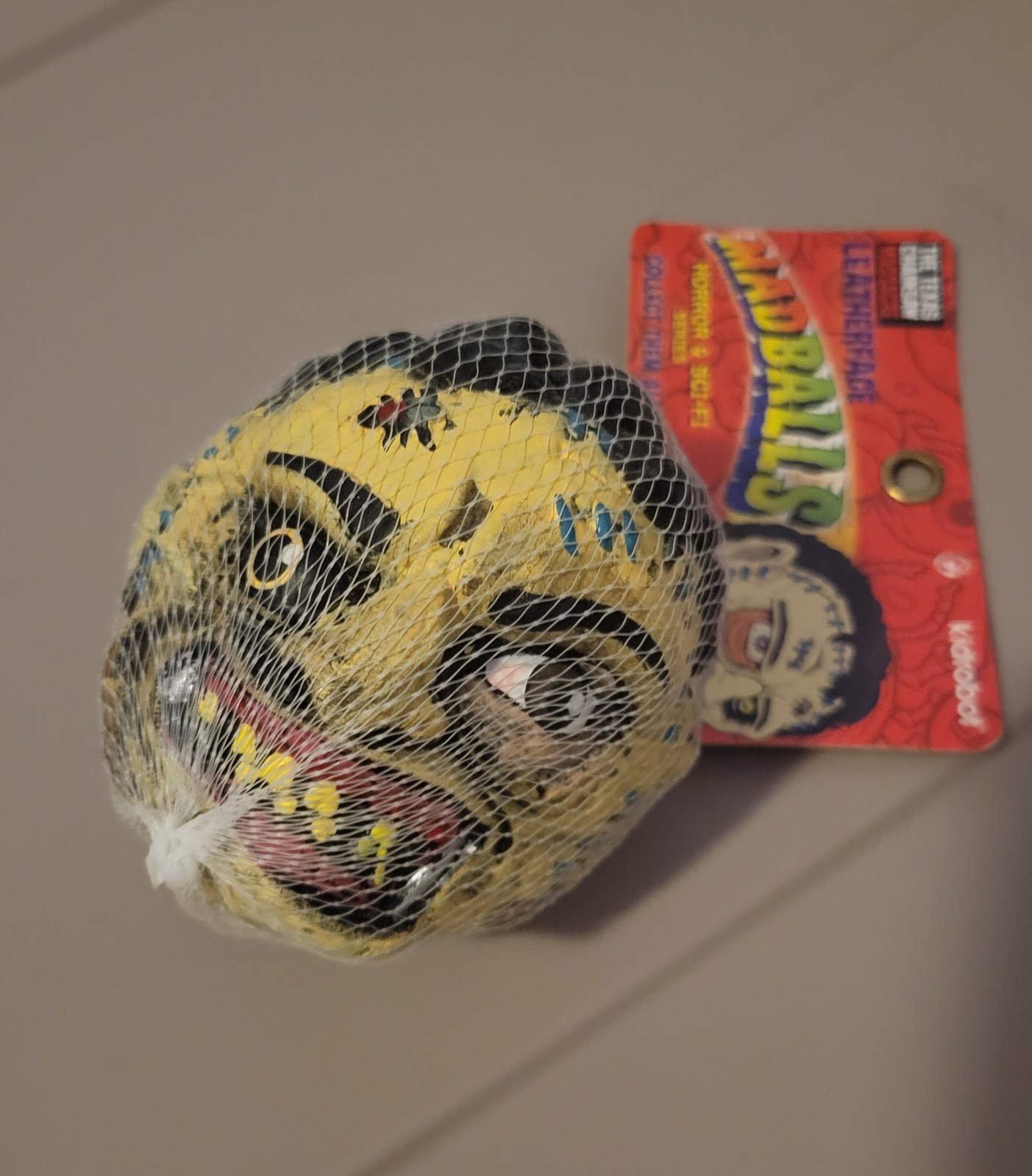 Madballs TEXAS CHAINSAW MASSACRE LEATHERFACE Horrorballs Series Kid robot