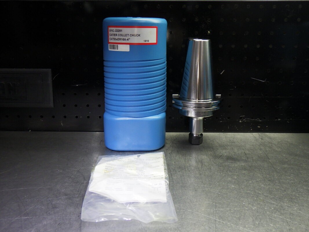 Techniks CAT50 ER16 Collet Chuck 4\ Techniks CAT50 ER16 Collet Chuck 4\