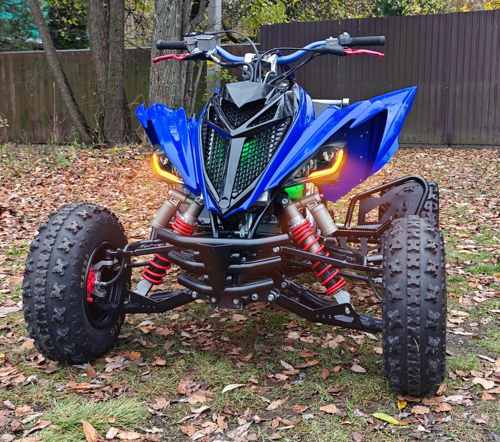 LED Headlight DRL/Turn Signal For 2004-26 Yamaha YFZ450R 450 Raptor 350 700 700R