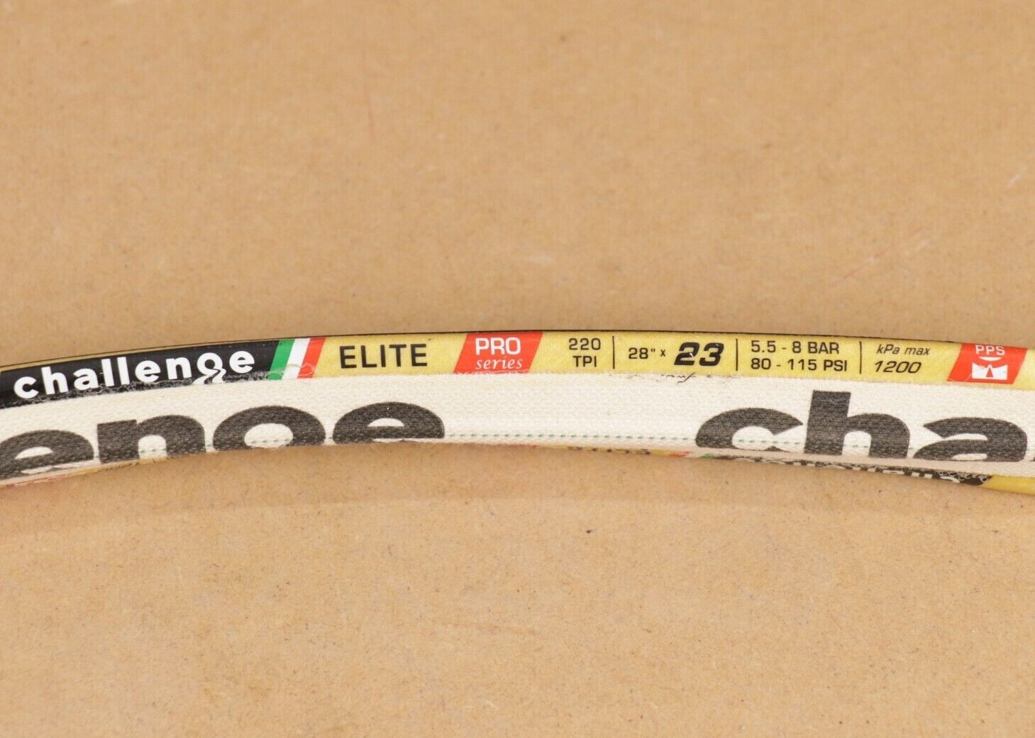 Challenge Elite Pro Tubular Bicycle Tire 700x23, 700x25, 700x28 Tan or Black