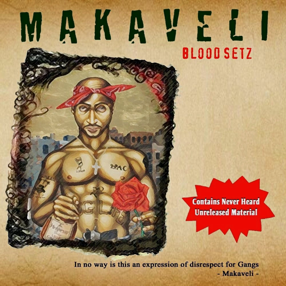 Makaveli Blood Setz CD- Unreleased Tupac Shakur Thug Life 2Pac Posthumously