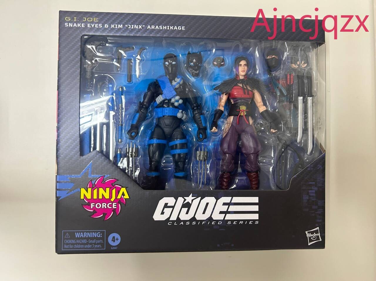 GI Joe Classified Series Ninja Force Snake Eyes Jinx Arashikage 2 Pack In Stock