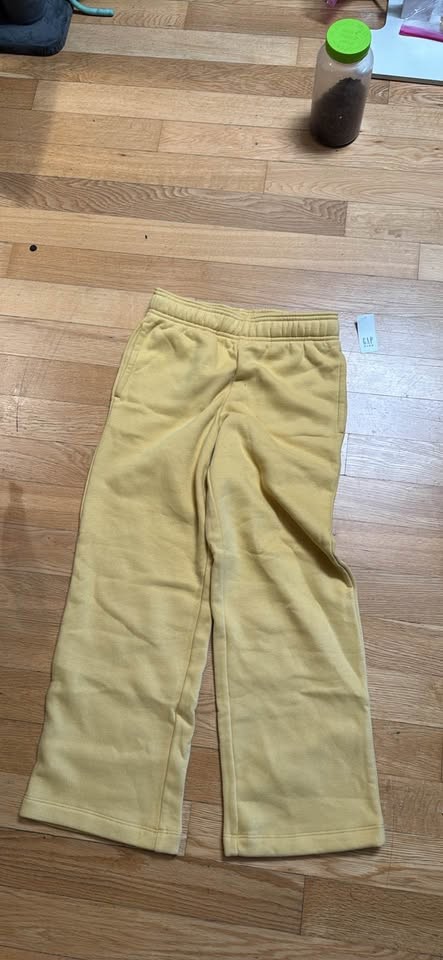Gap Kids Sweatpants - Yellow, Size L (10), Elastic Waist