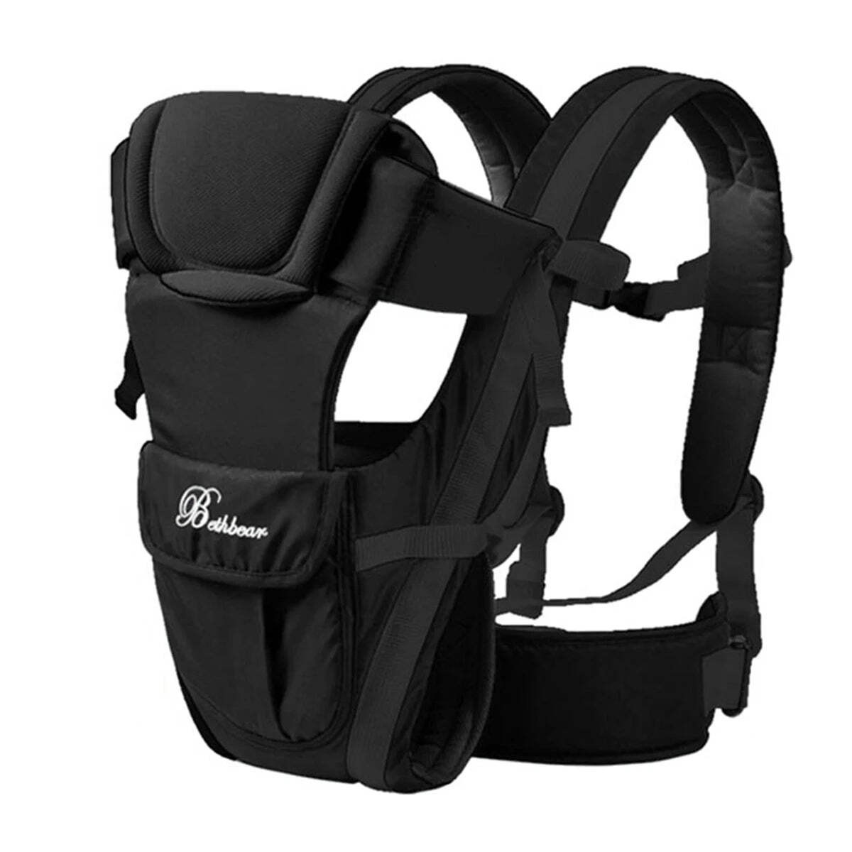 Baby Sling Carrier, 4-in-1 Ergonomic Baby Backpack Carrier, Easily Adjustable Ba