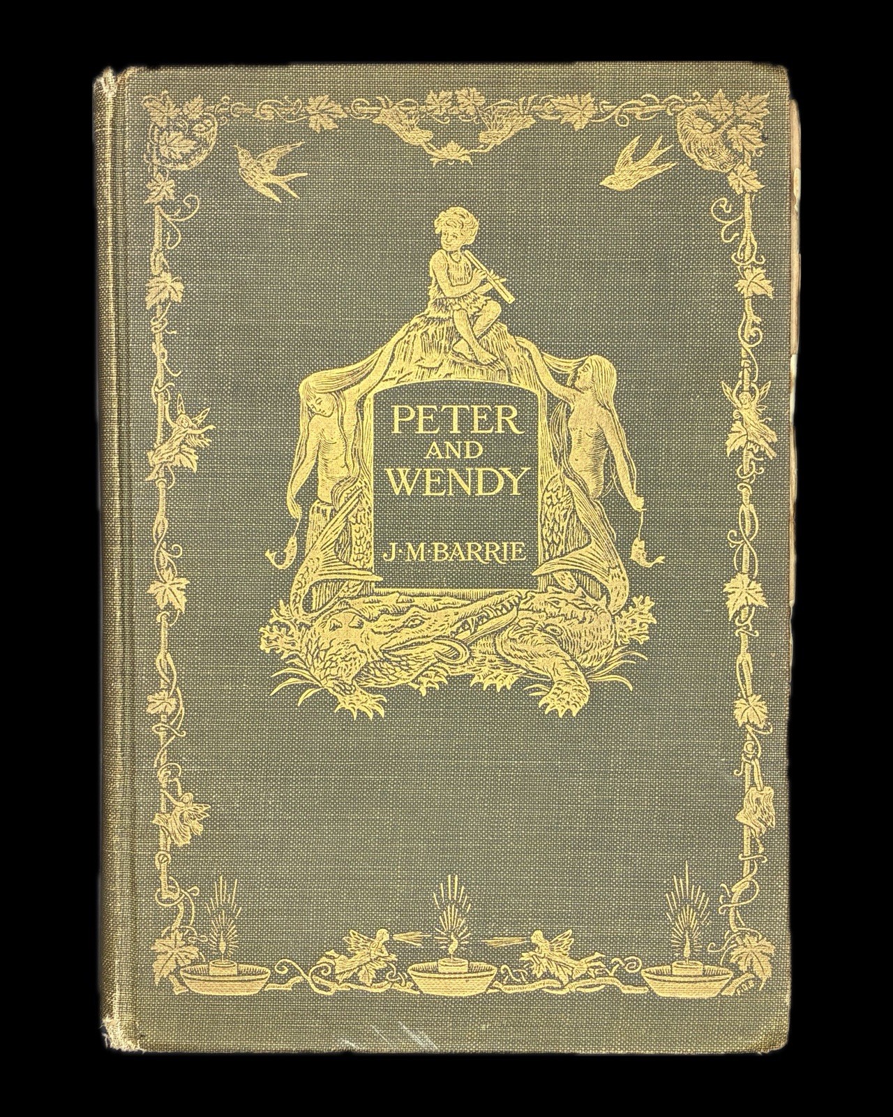 RARE Peter and Wendy J.M.Barrie 1911 October US First Edition First Impression