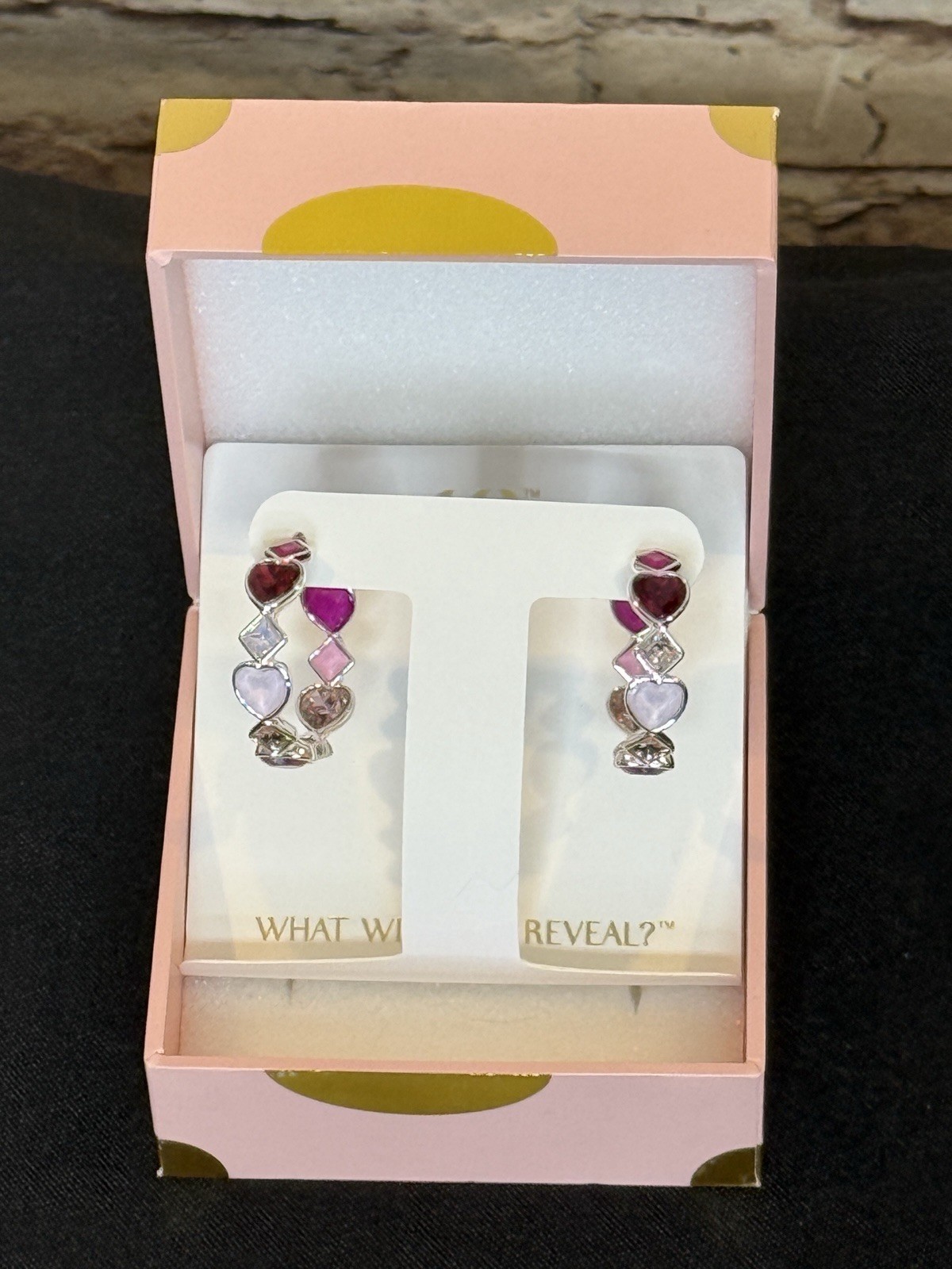 BP Bomb Party Jewel Candy Earrings “Worldly Opulence” In Tokyo Pop On Silver