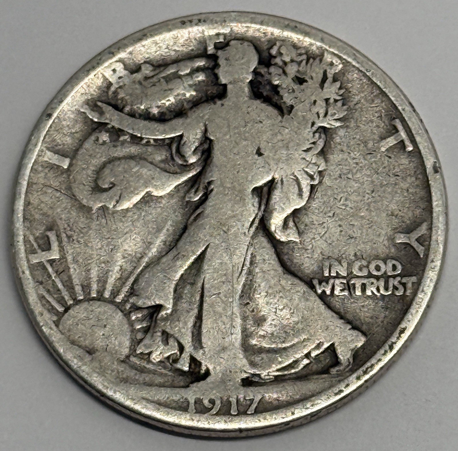 1917 S 50c Walking Liberty Half Dollar 1917 S 50c Walking Liberty Half Dollar