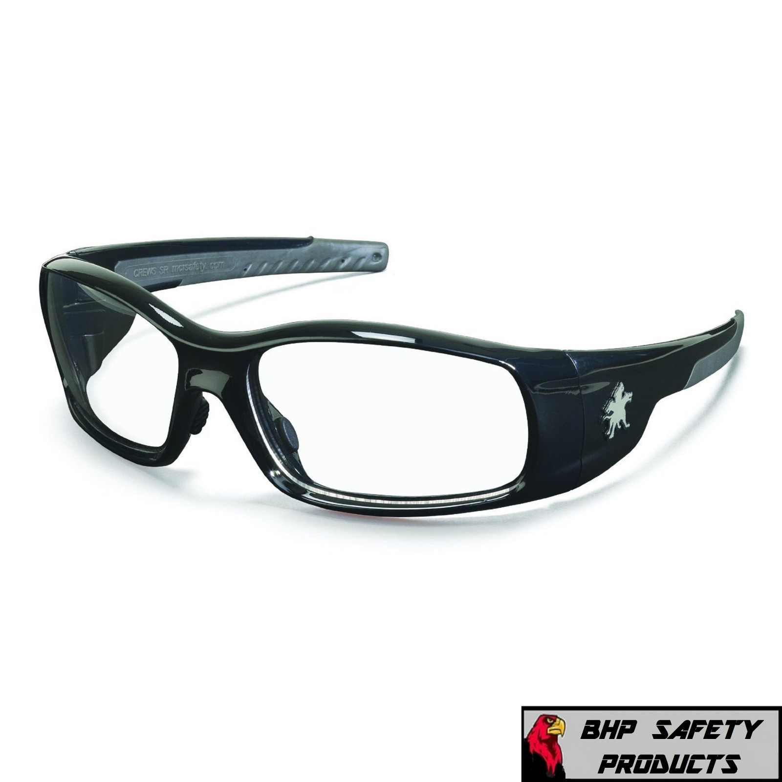 MCR CREWS SWAGGER SAFETY GLASSES SUNGLASSES WORK SPORT EYEWEAR ANSI Z87 1/PAIR