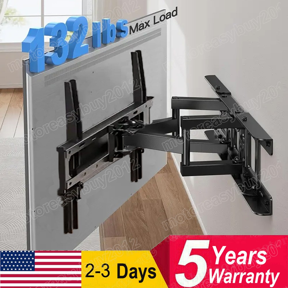 TV Wall Bracket Mount Swivel Tilt for 26 32 40 42 50 55 65 70\
