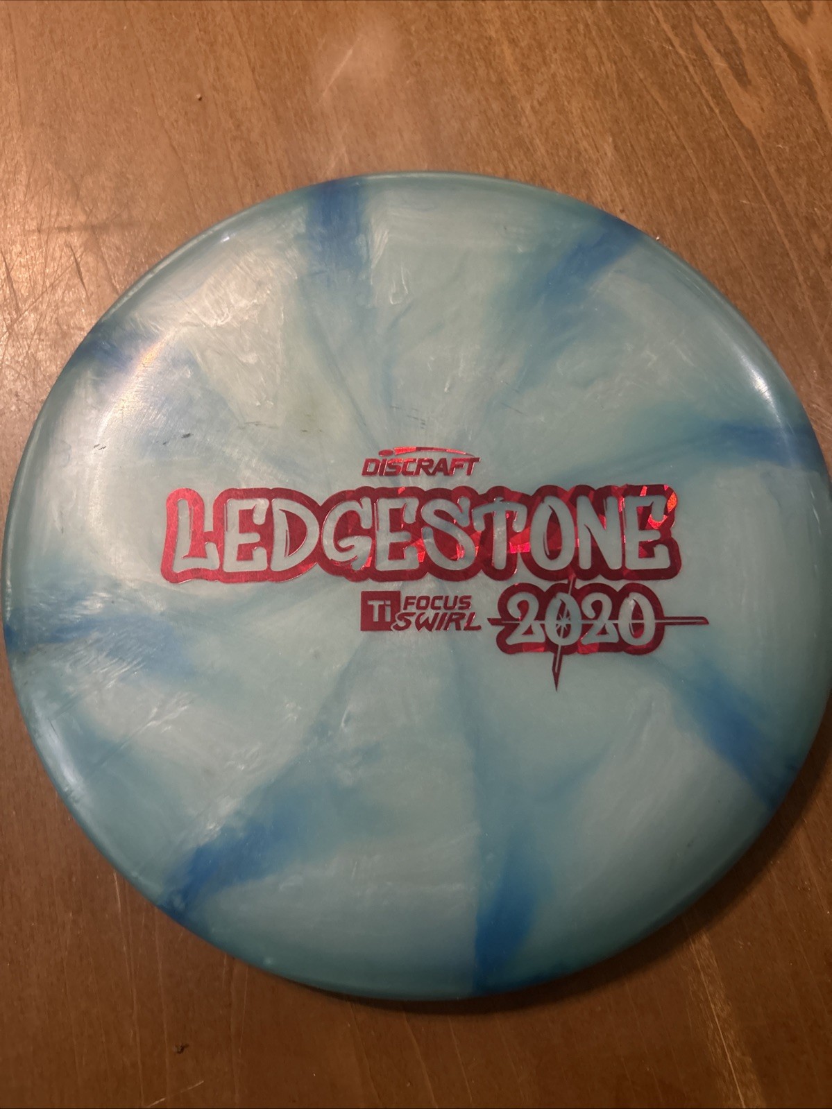 Discraft 2020 Ledgestone TI Swirl Focus 173g * Putter *9/10 Rim Ink Discraft 2020 Ledgestone TI Swirl Focus 173g * Putter *9/10 Rim Ink