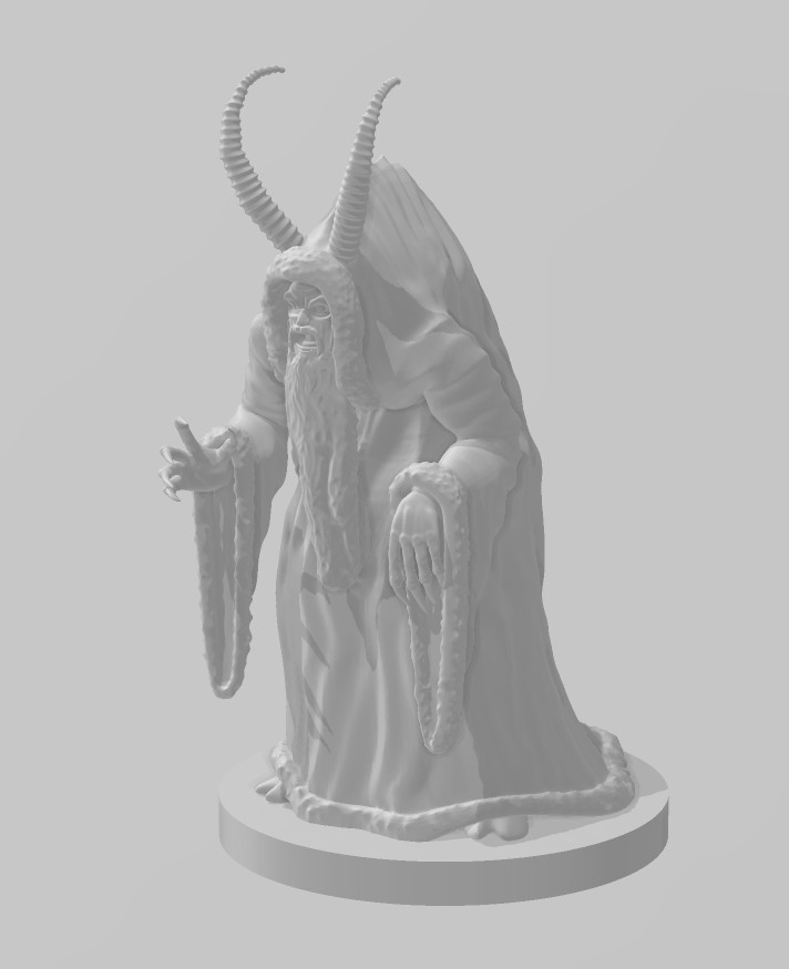 Krampus  - DND - Pathfinder - Dungeons & Dragons - RPG - Tabletop - mz4250- Mini